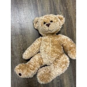 Build A Bear Workshop Tan Shaggy Teddy Bear Plush 16 inch Classic Stuffed Animal